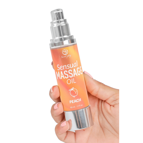 Huile de massage pêche 50 ml Secret Play